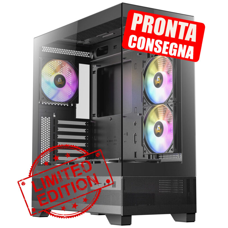 GeB GAMING LUCIFER - RX 9060 XT 16GB - PRONTA CONSEGNA