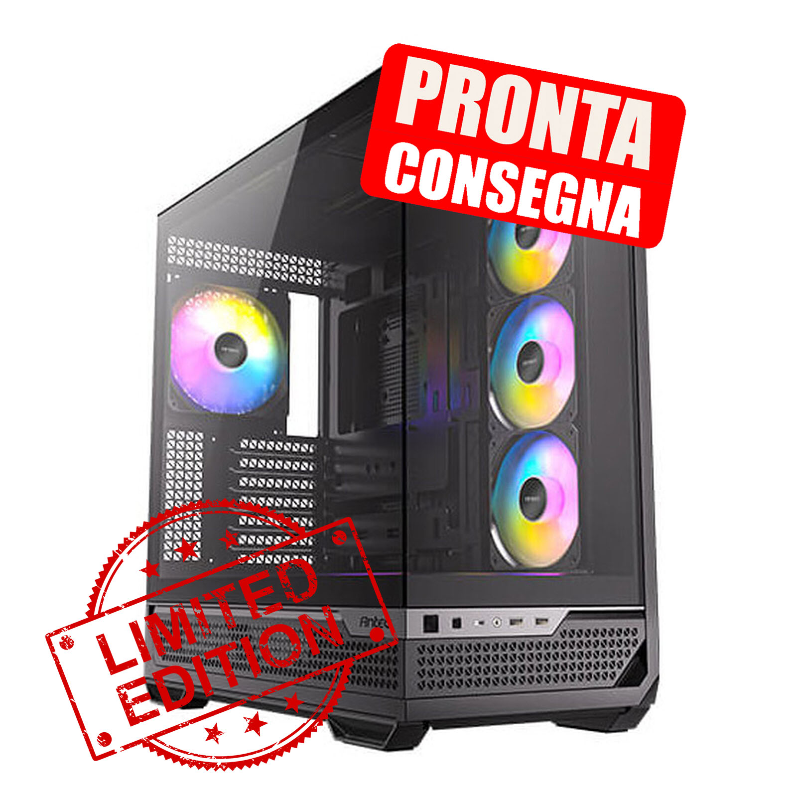 GeB GAMING ASPIDE - RTX 5060 TI 16GB - PRONTA CONSEGNA