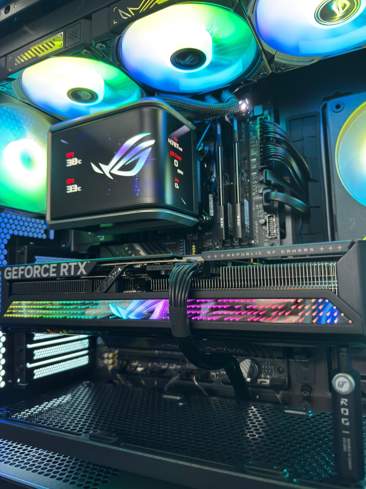GeB GAMING DOMINUS - RTX 5070 TI ROG STRIX - immagine 5