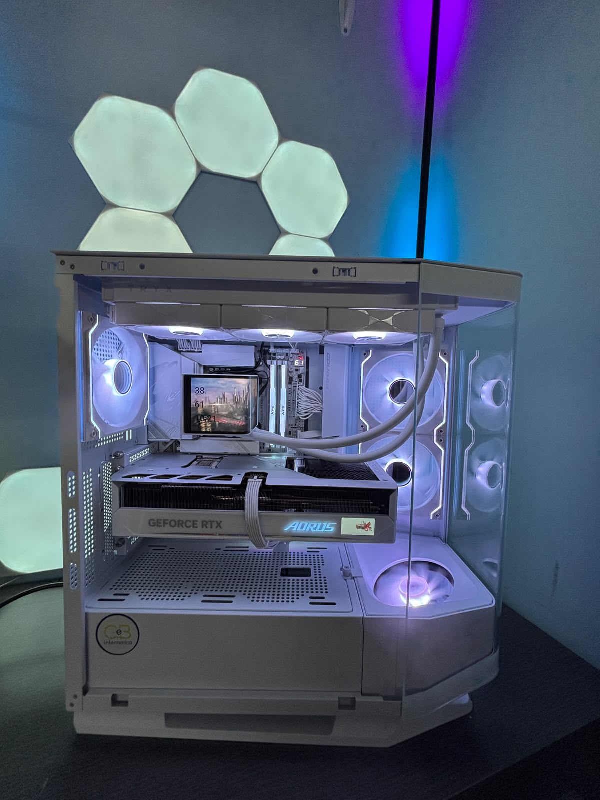 GeB GAMING SUPREMO WHITE - RTX 5080 - immagine 2