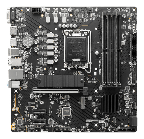 MSI B760M-P DDR5 SK1700 m-ATX - immagine 2
