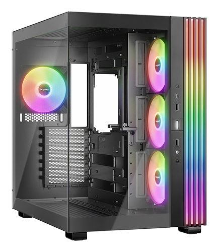 CASE BEQUIET! LIGHT BASE 600 LX BLACK