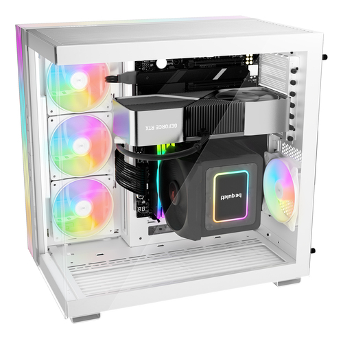 CASE BEQUIET! LIGHT BASE 600 LX WHITE - immagine 4