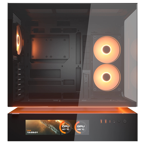CASE COUGAR CFV235 VISION LCD ARGB BLACK ATX - immagine 3