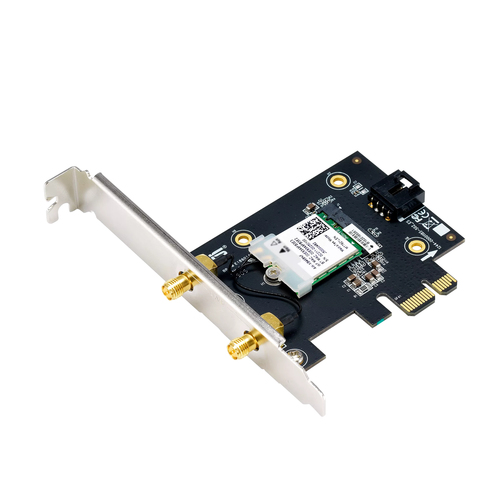ASUS AXE5400 WIFI 6E Bluetooth 5.2 TriBand 6Ghz 574Mbps+2402Mbps - immagine 2