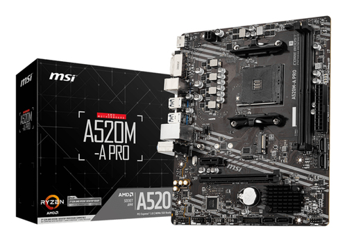 MSI A520M-A PRO AM4 ATX
