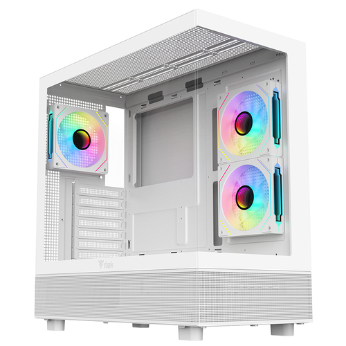 CASE ITEK SHOWBUI 42W ARGB WHITE USB 3.0 ATX