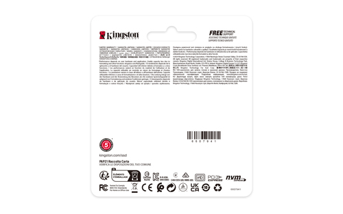 KINGSTON SSD NV3 2TB M.2 PCIe NVMe Gen 4.0 M.2 2230 - immagine 4