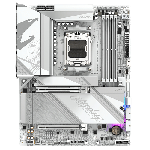 GIGABYTE X870E AORUS ELITE ICE X3D SKAM5 ATX - immagine 2