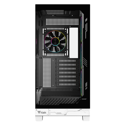 CASE ITEK NEBRALUX 01 ARGB BLACK/WHITE USB 3.0 ATX - immagine 4