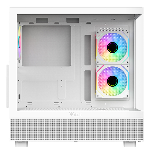 CASE ITEK SHOWBUI 42W ARGB WHITE USB 3.0 ATX - immagine 3