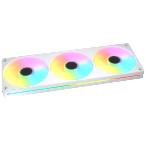 KIT VENTOLE COUGAR UNI360-FB ARGB WHITE 12X12 - immagine 3