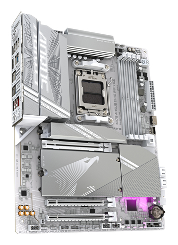 GIGABYTE X870E AORUS ELITE WIFI7 ICE SKAM5 ATX - immagine 3