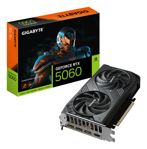 GIGABYTE RTX 5060 WINDFORCE MAX OC 8GB BULK NO SCATOLA
