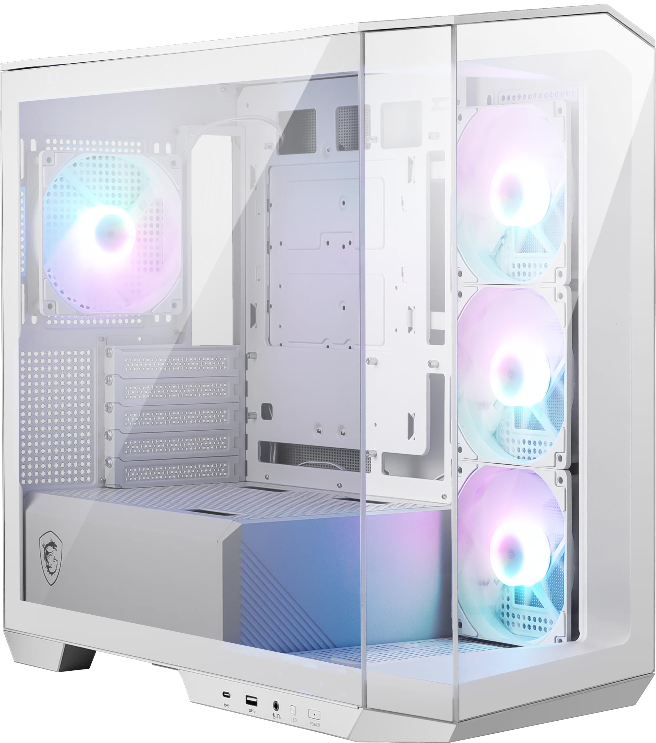 CASE MSI MAG PANO M100R USB 3.2 M-ATX WHITE