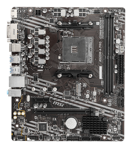 MSI A520M-A PRO AM4 ATX - immagine 2