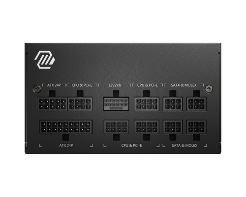 ALIMENTATORE MSI A750GL 750W 5.0 80+ GOLD MODULARE - immagine 2