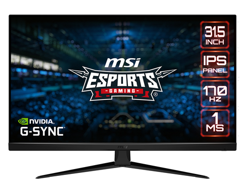 MONITOR MSI GS321Q 31.5" 170Hz WQHD 2K 1ms HDMI/DP