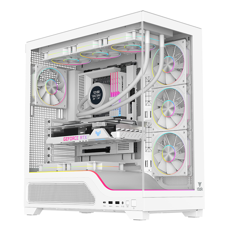GeB GAMING MOONSTONE WHITE - RTX 5070
