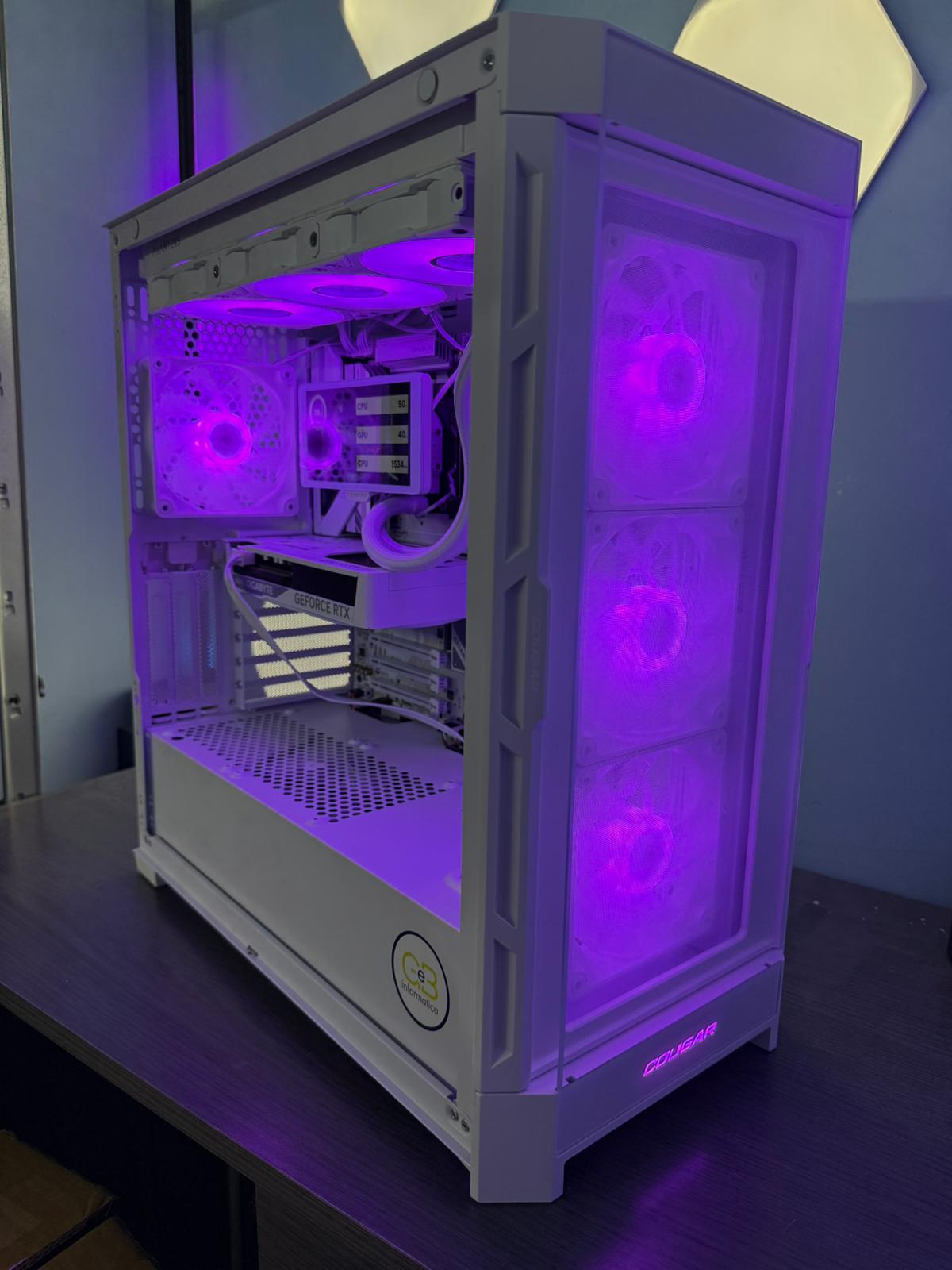 GeB GAMING MAGNUM WHITE - RTX 5060 TI - immagine 2