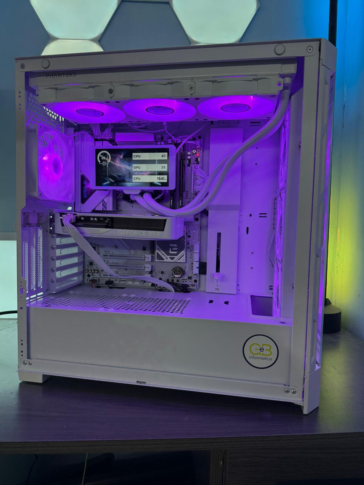 GeB GAMING MAGNUM WHITE - RTX 5060 TI - immagine 4