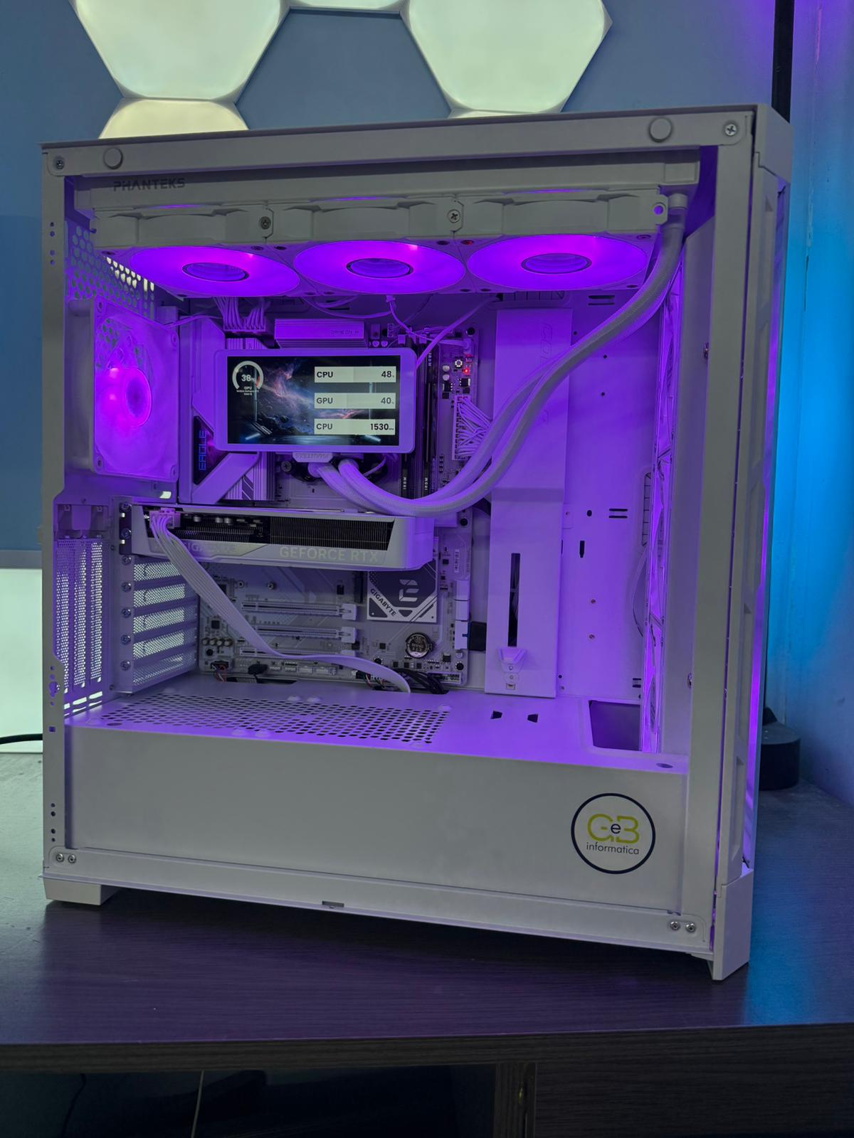 GeB GAMING MAGNUM WHITE - RTX 5060 TI - immagine 5