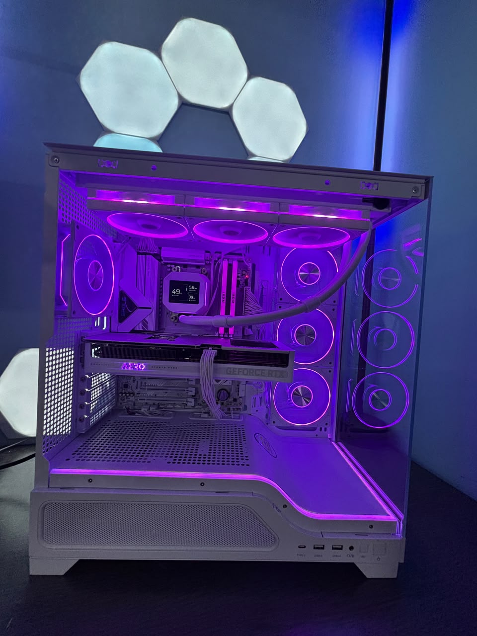 GeB GAMING WHITE WAVE - RTX 5080 - immagine 5