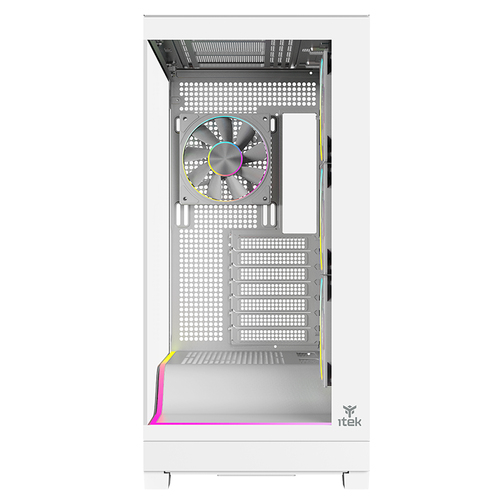 CASE ITEK SHOWBUI WAVE 82B ARGB WHITE USB 3.0 ATX - immagine 4