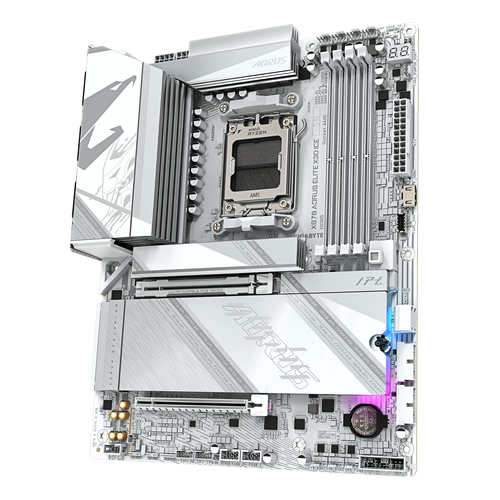 GIGABYTE X870E AORUS ELITE ICE X3D SKAM5 ATX - immagine 4