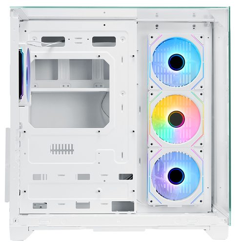 CASE ITEK DARK CAVE PANO ARGB WHITE USB 3.0 ATX - immagine 4