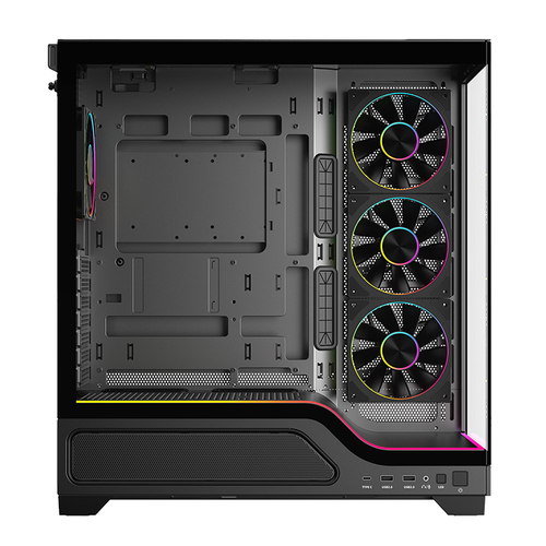 CASE ITEK SHOWBUI WAVE 82B ARGB BLACK USB 3.0 ATX - immagine 3