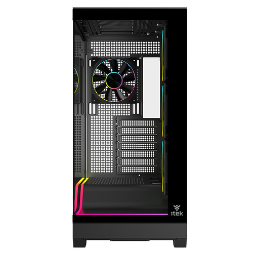 CASE ITEK SHOWBUI WAVE 82B ARGB BLACK USB 3.0 ATX - immagine 4