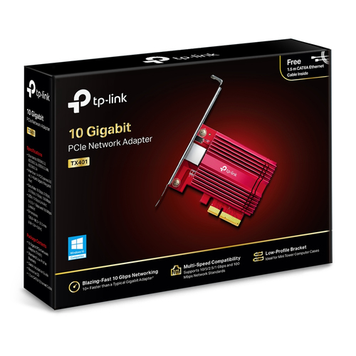 SCHEDA DI RETE TP-LINK TX401 10Gb PCI-E - immagine 4