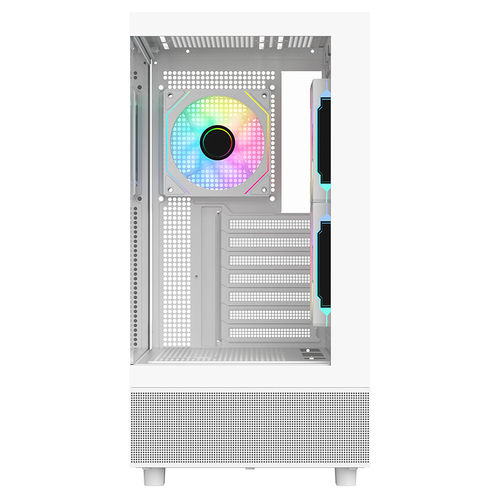 CASE ITEK SHOWBUI 42W ARGB WHITE USB 3.0 ATX - immagine 2