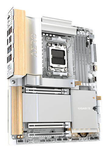 GIGABYTE X870E AERO X3D WOOD SKAM5 ATX - immagine 3