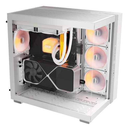 CASE BEQUIET! LIGHT BASE 600 LX WHITE - immagine 2
