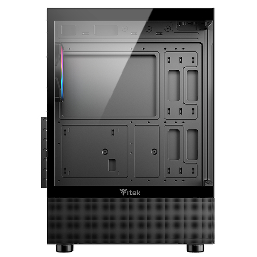 CASE ITEK SHOWBUI 33B ARGB BLACK USB 3.0 ATX - immagine 4