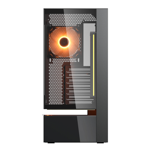CASE COUGAR CFV235 VISION LCD ARGB BLACK ATX - immagine 2