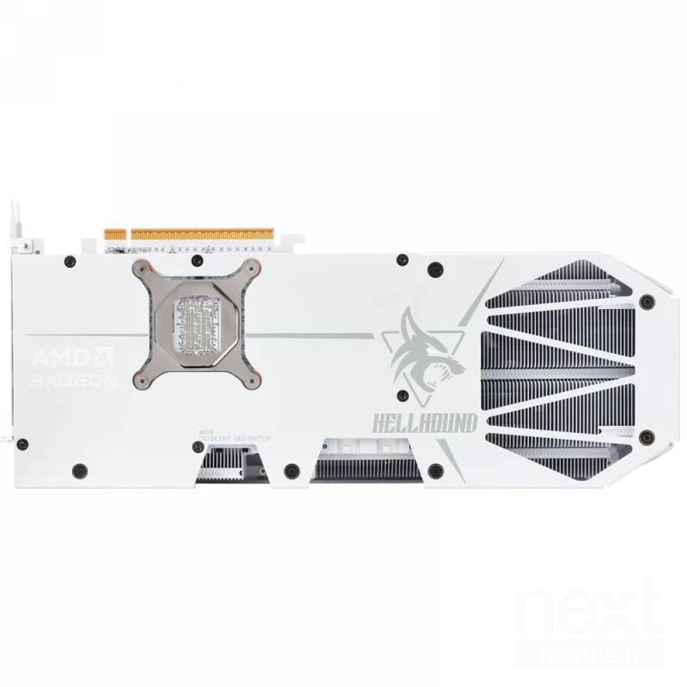 POWERCOLOR RADEON HELLHOUND SPECTRAL WHITE RX 9070 XT OC 16GB - immagine 5