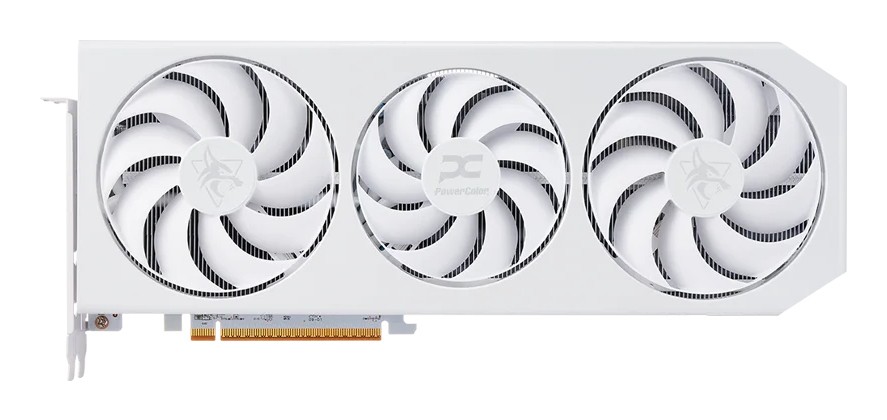 POWERCOLOR RADEON HELLHOUND SPECTRAL WHITE RX 9070 XT OC 16GB