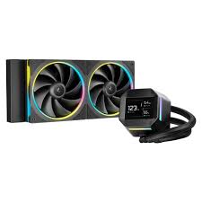 DEEPCOOL LM240 LCD 2.4" ARGB BLACK 240mm