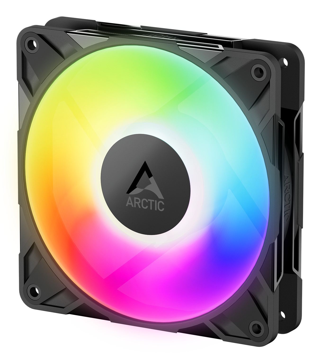 KIT FAN ARTIC P12 PRO ARGB BLACK 3PZ - immagine 2