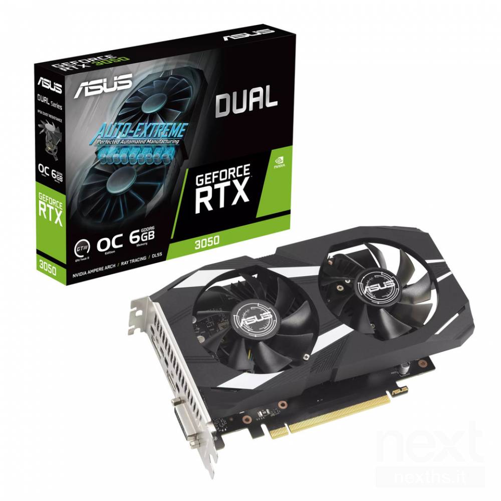ASUS GEFORCE DUAL RTX 3050 OC 6GB