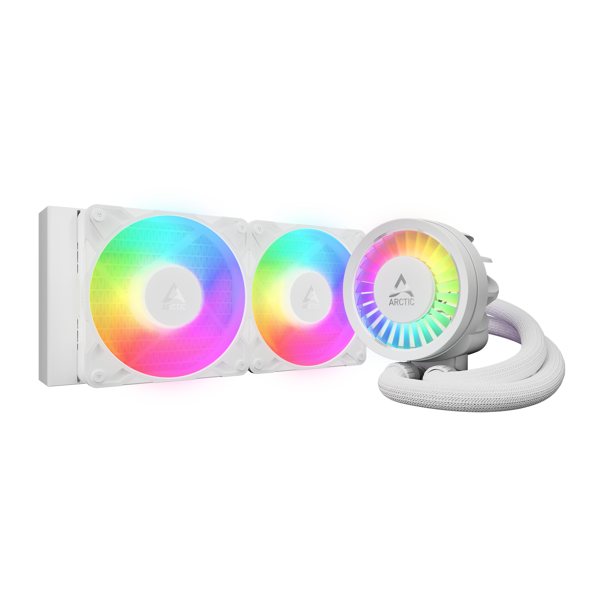 ARCTIC LIQUID FREEZER III 240 PRO ARGB WHITE 240mm - immagine 3