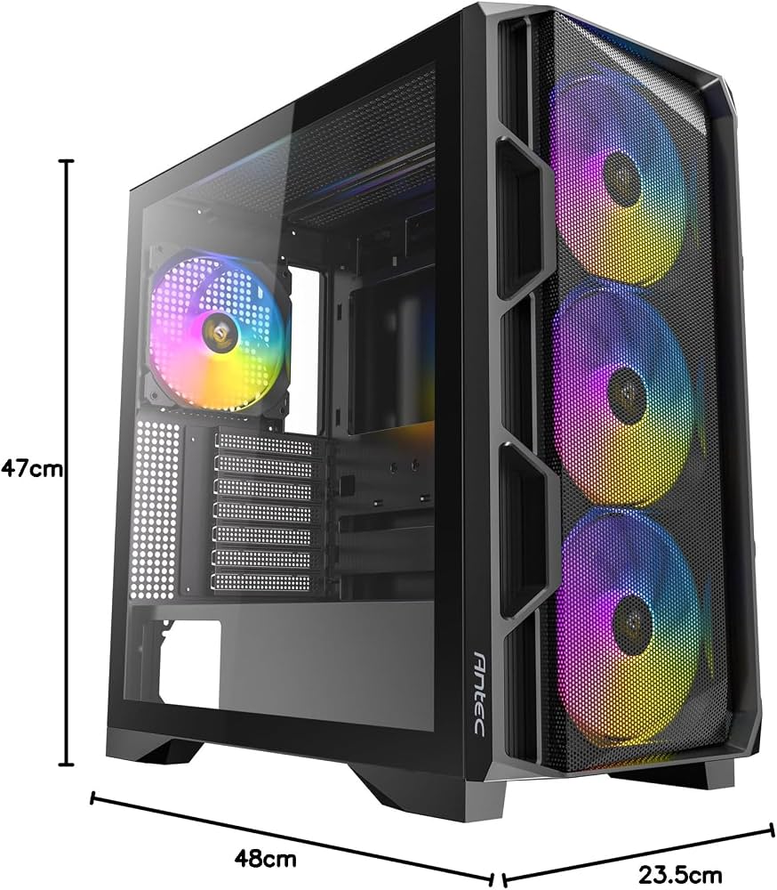 CASE ANTEC AX1000 ARGB ATX/mATX/ITX - immagine 2