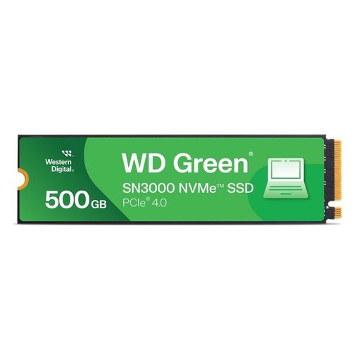 WESTERN DIGITAL WDS500G4G0E GREEN SN3000 SSD 500 M.2 NVMe