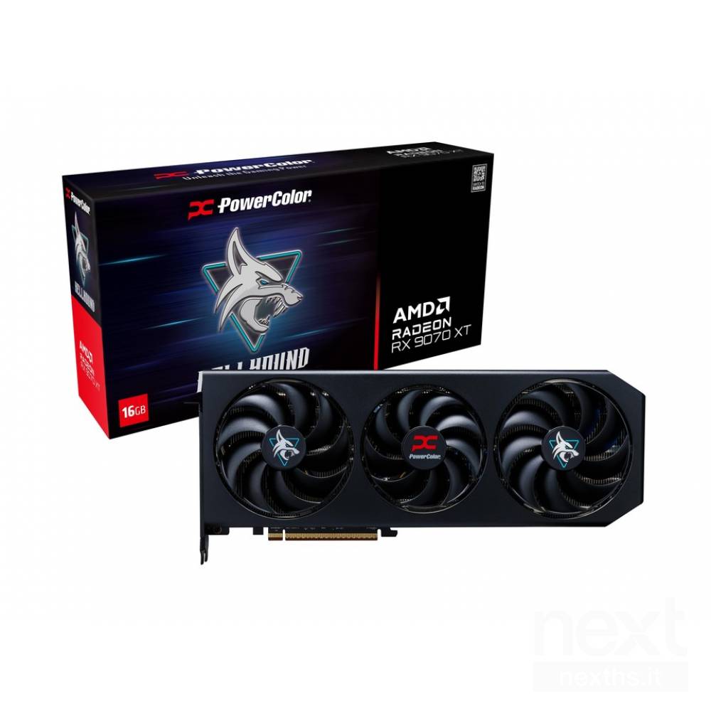 POWERCOLOR RADEON HELLHOUND RX 9070 XT 16GB