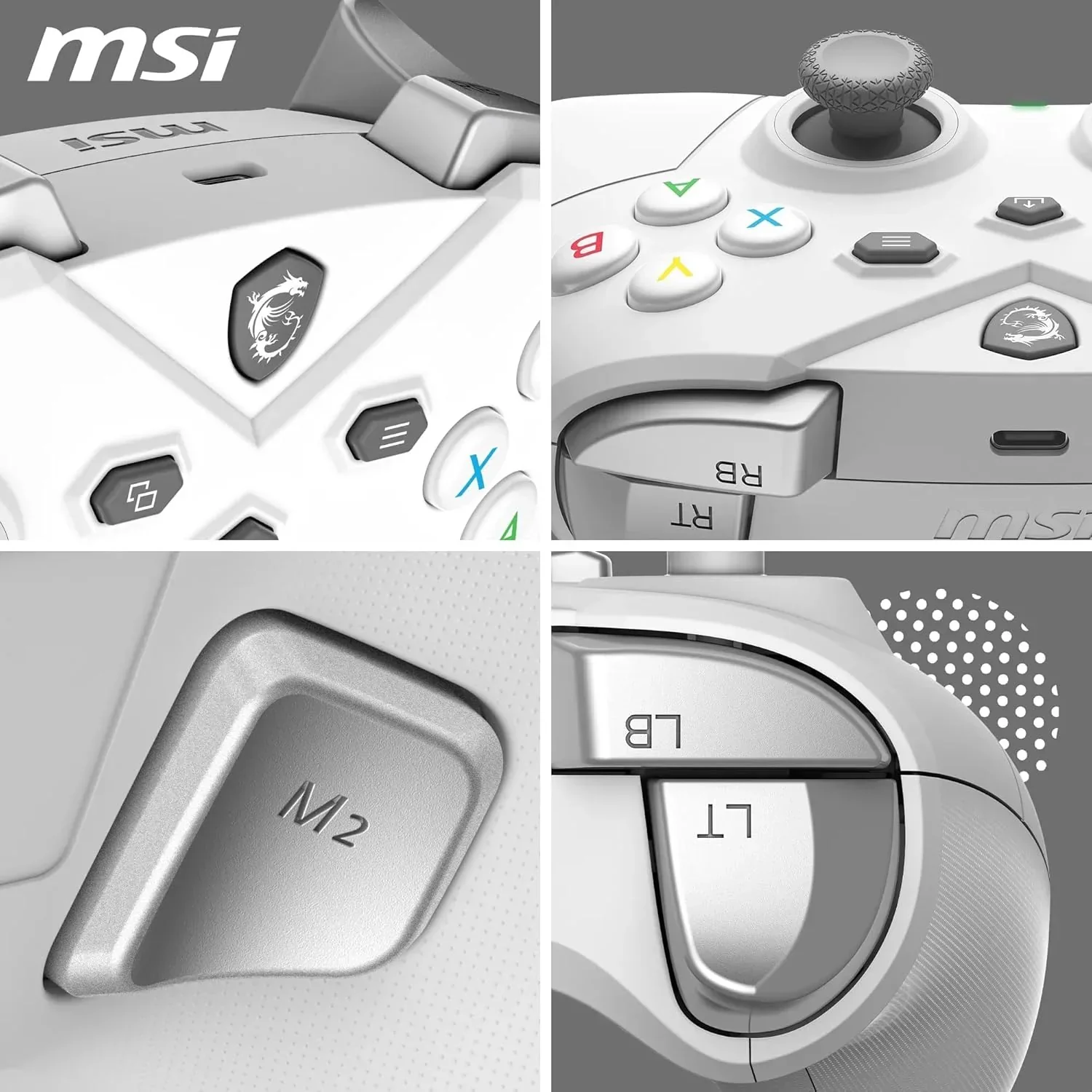 MSI FORCE GC300 WIRELESS WHITE - immagine 5