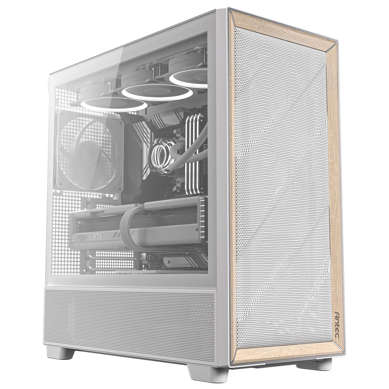 GeB GAMING INFINITY WHITE - RTX 5080 INFINITY WOOD