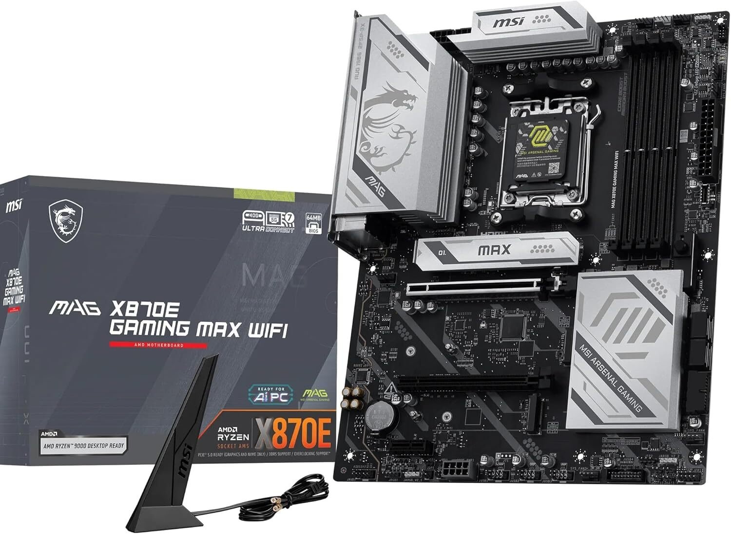 MSI MAG X870E GAMING MAX WIFI AM5 ATX